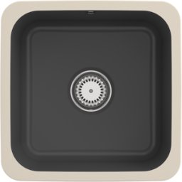 Villeroy und Boch Villeroy et Boch 670301i4 avec set de vidage, fonctionnement manuel, Graphit montage, Graphit