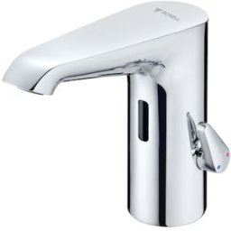Mitigeur lavabo infrarouge Schell XERIS E2 002640699 HD-M mid., fonctionnement sur secteur, chromé, avec alimentation dissimulée
