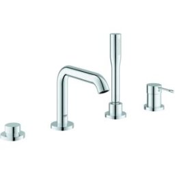Grohe Essence Combinaison de baignoire monocommande 4 trous 25251001 chromé