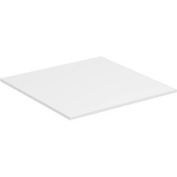 Ideal Standard plaque en bois U8412WG pour meuble bas de console 500mm, laqué blanc brillant