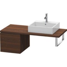 Duravit L-Cube meuble bas LC583106969 42 x 54,7 cm, noyer brossé, pour console, 2000 coulissant