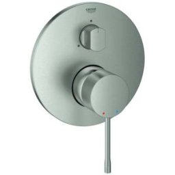 Grohe Essence kit de finition 24169DC1 raccord à encastrer avec inverseur 3 voies, acier encastré