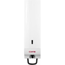 CWS distributeur de savon Paradise Foam Universal 401100 blanc, avec panneau, pour 1000 ml