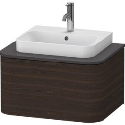 Happy D.2 Duravit match0 HP494006969 35,4 x 65 x 48 cm, coulissant 2000 , pour console, noyer brossé