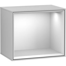 Villeroy und Boch Villeroy et Boch module d' Finion F580MTGJ 41.8x35.6x27cm, étagère White Matt , gris clair mat