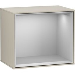 Villeroy und Boch Villeroy et Boch module d' Finion G580GJHH 41.8x35.6x27cm, Emotion, étagère gris clair, Sand Matt Lacquer
