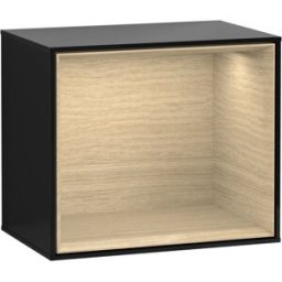 Villeroy und Boch Villeroy et Boch module d' Finion F580PCPH 41.8x35.6x27cm, étagère Oak Veneer , Glossy Black Lacquer