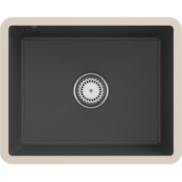 Villeroy und Boch Villeroy et Boch 331001i4 avec ensemble de déchets et fonctionnement manuel, Graphit
