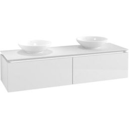 Villeroy und Boch Villeroy & Boch Legato Villeroy & Boch B676L0DH 160x38x50cm, avec éclairage LED, Glossy White