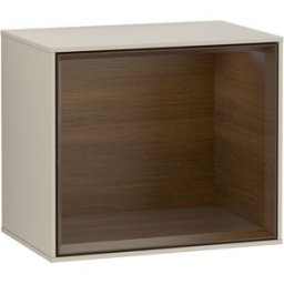 Villeroy und Boch Villeroy et Boch module d' Finion F590GNHH 41.8x35.6x27cm, station de charge, étagère Walnut Veneer , Sand Matt Lacquer