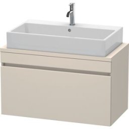 Duravit DuraStyle vasque match0 DS530309191 90 x 47,8 cm, taupe, pour console, coulissant 2000