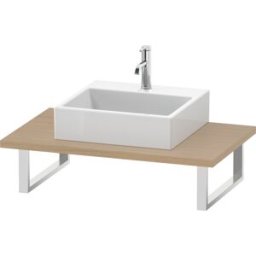 Duravit L-Cube console LC106C07171 épaisseur 3 cm, chêne méditerranéen, pour Vasques à poser , variable