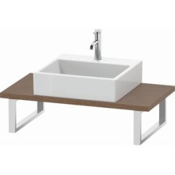Duravit L-Cube console LC104C01111 épaisseur 3 cm, chêne cachemire, pour Vasques à poser , variable