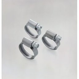 Collier de serrage Fukana en acier inoxydable (W2) 34247 plage de serrage 40 - 60 mm x 9 mm, DIN 3017