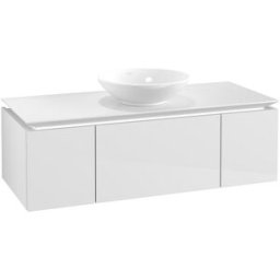 Villeroy und Boch Villeroy & Boch Legato Villeroy & Boch B577L0DH 120x38x50cm, avec éclairage LED, Glossy White