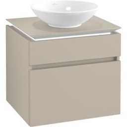 Villeroy und Boch Villeroy & Boch Legato Villeroy & Boch B568L0VK 60x55x50cm, avec éclairage LED, Soft Grey