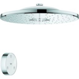 Grohe Rainshower douche de tête 26641000 ronde, avec télécommande, 2 types de jets, chromé