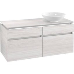 Villeroy und Boch Villeroy & Boch Legato Villeroy & Boch B582L0E8 120x55x50cm, avec éclairage LED, White Wood
