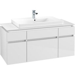 Villeroy und Boch Villeroy & Boch Legato Villeroy & Boch B697L0DH 120x55x50cm, avec éclairage LED, Glossy White