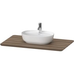 Duravit Luv console de lavabo LU946407777 98,8 x 59,5 cm, en bois massif, avec 2000 , noyer