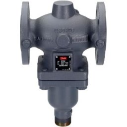 Vanne de passage directe Danfoss DN200 065B2441 Kvs 320, PN16, GG-25, aller, gauche, bride