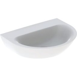 Geberit Renova lavabo 500664018 65 x 50 cm, blanc /KeraTect, sans trou pour robinetterie, sans trop-plein