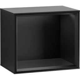 Villeroy und Boch Villeroy et Boch module d' Finion Villeroy et Boch FD10PDPD 41,8x35,6x27cm, étagère noir mat, laqué noir mat