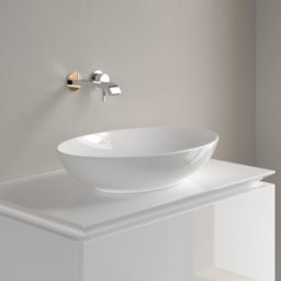 Villeroy und Boch Villeroy et Boch Loop & friends 4A470001 56x38cm, ovale, sans plage de robinetterie, avec trop-plein, blanc