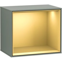 Villeroy und Boch Villeroy et Boch module d' Finion G590HFGM 41.8x35.6cm, station de charge, emotion, étagère or mat, Olive Matt Lacquer
