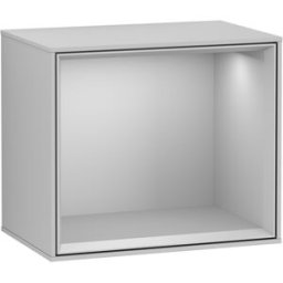 Villeroy und Boch Villeroy et Boch module d' Finion G580GJGJ 41.8x35.6x27cm, Emotion, étagère gris clair, gris clair mat