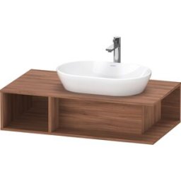 Duravit D-Neo DE495907979 100 x 55 cm, Noyer Naturel , 2000 compartiment, 2000 console console, montage mural