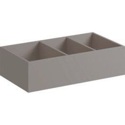 Geberit Xeno² insert de tiroir 500527001 37,3x6,2x20,8cm, division H, structure en bois mélaminé/gris scultura