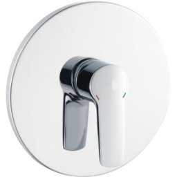 Mitigeur de douche Heinrich Schulte alpha_320 Z072698-00010 rosace Ø 178 mm, chromé