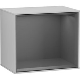 Villeroy und Boch Villeroy et Boch module d' Finion G580GKGJ 41.8x35.6x27cm, Emotion, étagère Antracite Matt, Gris clair mat