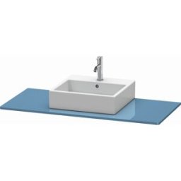 Duravit XSquare console XS060D04747 80x55cm, avec découpe 2000 , pierre Blue brillant