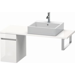 Duravit DuraStyle vasque DS532009143 30 x 47,8 cm, taupe / basalte mat, pour console, coulissant 2000