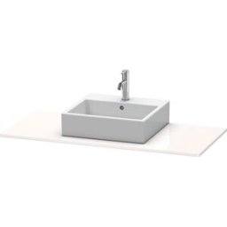 Duravit console XSquare XS060F01818 120x55cm, avec découpe 2000 , blanc mat