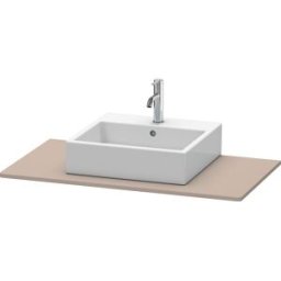 Duravit console XSquare XS060E04343 100x55cm, avec découpe 2000 , basalte mat
