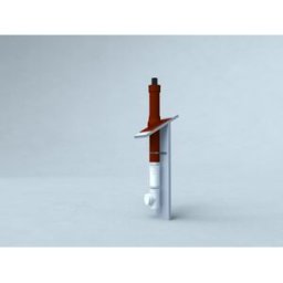 Bertrams Polyline LAS pack de base système de chauffage de toit 41KPDHZ80T toit en pente 25-45 °, DN 80 / 125, terre cuite