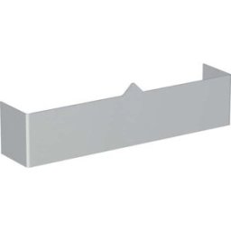 Couvercle Geberit 243445JF1 en bas, WC suspendu, gris moyen, pour module sanitaire Monolith