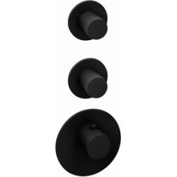 Herzbach Deep Black Herzbach match0 23.522010. 2000 .12 noir mat, pour module thermostat Universal