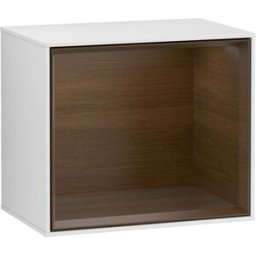 Villeroy und Boch Villeroy et Boch module d' Finion Villeroy et Boch FD10GNMT 41,8x35,6x27cm, étagère Walnut Veneer , laqué blanc mat