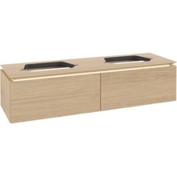 Villeroy und Boch Villeroy & Boch Legato Villeroy & Boch B767L0VJ 160x38x50cm, avec éclairage LED, Nordic Oak