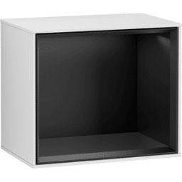 Villeroy und Boch Villeroy et Boch module d' Finion G580PDMT 41.8x35.6x27cm, Emotion, étagère noir mat, laqué blanc mat