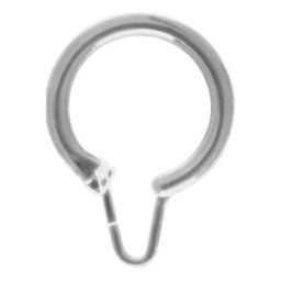 ASW Anneau de rideau de douche plastique transparent