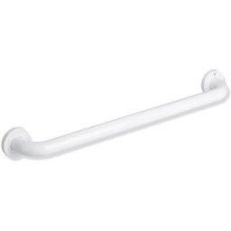 Hewi 477 actif + Badetuchhalter 477.30D30098 600 mm, blanc signal, antimicrobien, insert en acier