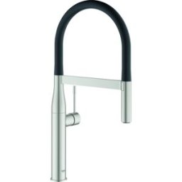 Grohe Essence mitigeur de cuisine 30294DC0 supersteel, douchette extractible professionnelle
