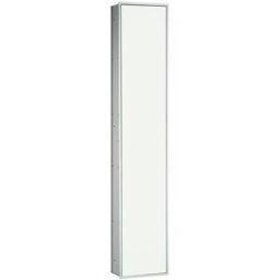 Emco Asis module 300 module d'armoire 972027413 aluminium / optiwhite, 2000 porte, modèle encastré