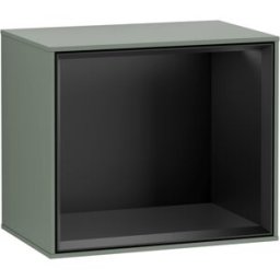 Villeroy und Boch Villeroy et Boch module d' Finion G590PDGM 41.8x35.6cm, station de charge, emotion, étagère noir mat, Olive Matt Lacquer