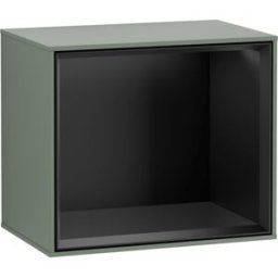 Villeroy und Boch Villeroy et Boch module d' Finion Villeroy et Boch FD10PDGM 41,8x35,6x27cm, étagère noir mat, Olive Matt Lacquer